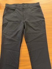 Callaway Golf Pants Men’s 34×30 Black Performance Stretch Flat Front Perry Ellis