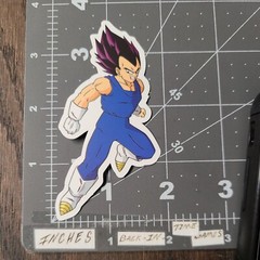 Dragon Ball Vegeta Adult Humor Sticker For Guitar Laptop Skateboard Mat101