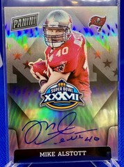 Panini 2021 Prizm Mike Alstott Super Bowl XXXVII Auto Insert Bucs