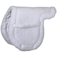 English All Purpose Saddle Pad – Youth Size – Fleece – Quilted Bottom – Equitare