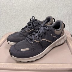 Columbia Benson Hiking Shoes Mens 8 India Ink Blue Omni Max BM7306 Sneakers NEW