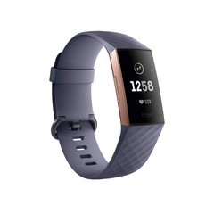 Fitbit Charge 3 Fitness Activity Tracker – Rose Gold/Blue Gray