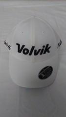 Volvik Vivid 110 Structured Hat (White/Black, One Size Fits all) NEW
