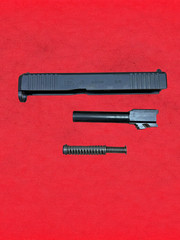 Glock 45 Gen 5 MOS 9mm 4.02″ Optics Cut Complete Slide Assembly USED