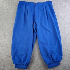 Golf Knickers Mens 38 Blue Solid Knickerbockers Golf 100% Polyester