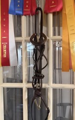 Horse Sized English Figure 8 Bridle With Herm Sprenger Snaffle