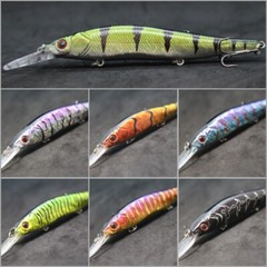 Jerkbait Fishing Lure Bait For Bass wLure 5 1/4 inch 1/2 oz Minnow Floating M817