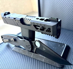 Glock 26 Gen 3 Slide Leupold DPP Sig Romeo1 Cut Complete G26 Upper +FREE KNIFE