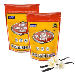 Premium 4 days survival tablets none-GMO gluten-free 25 years shelf life