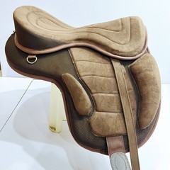 Treeless Horse Saddle Suede Endurance Trail | Lightweight For Adults