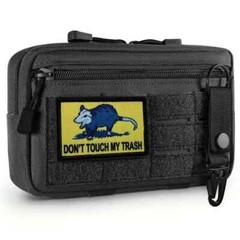 Don’t Touch My Trash Funny Tactical Morale Patch Hook and Loop 2×3 Inch