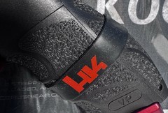 Heckler & Koch HK Genuine Rubber Pistol Grip Band Black W/ Dual Red HK Logo New