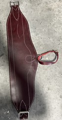 Leather Anatomic Hunter Girth Unbranded, Belt Not Included