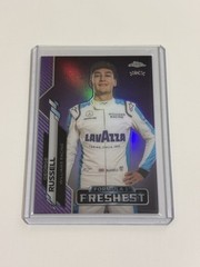 2020 Chrome Formula 1 F1 Freshest Purple Refractor George Russell Rookie RC /399