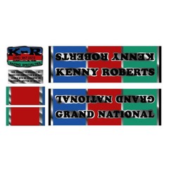 Kenny Roberts – Grand National bmx decal set