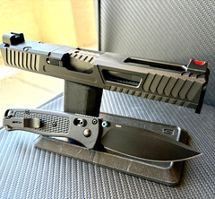 Zaffiri Slide For Glock 17 Gen 3 Trijicon RMR Cut Complete G17 Upper +FREE KNIFE