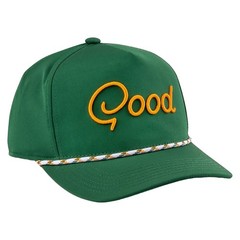 NEW GoodGood U Good Rope Snapback Golf Hat Cap – Green / Yellow