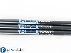 3pc NEW KBS TOUR CUSTOM SERIES (MATTE BLACK / BLUE) 120 STIFF FLEX WEDGE SHAFTS