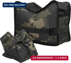 Twod Outdoor Shooting Rest Bags – Target Sports Bench Rest with Front & Rear Sup