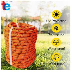 6180Lbs Breaking Strength Strong Pulling 1/2″ x 100′ Double Braid Polyester Rope