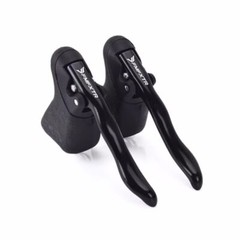 Road Bike Brake Levers Racing Brake Lever Bicycle Fixed Gear Aluminum Black