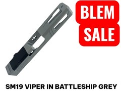BLEM Viper For G19 custom Slide gen3 NEW Cerakote upper stripped Battleship Grey