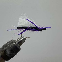 One Dozen (12) – Sparkle Chubby Chernobyl – Black/Purple