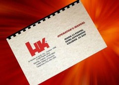 HECKLER & KOCH HK Mark 23 Pistol SEMI Automatic .45 ACP Operators Manual
