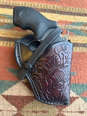 Field Holster Floral fit S&W 36 37 60 Colt Detective Special Taurus 85 856 2″