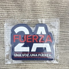 PVC 2nd Amendment Tactical Patch Navy Blue White Red Easy to Apply