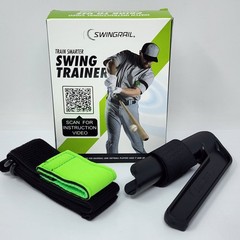 SwingRail Baseball & Softball Swing Trainer, Batting Hitting Aid