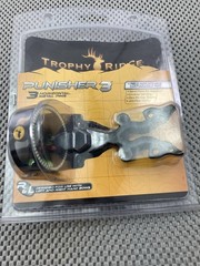Trophy Ridge Punisher 3 PIN Bow Sight Hunting Archery AS103 Black