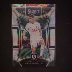 2023-24 Panini Select Micky Van De Ven White 16/20 Mezzanine Tottenham
