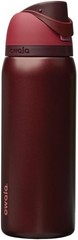 Freesip Insulated Stainless Steel Water Bottle Bpa-Free Sports 32 Oz