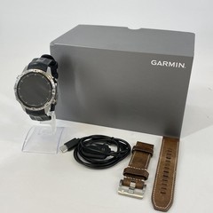Garmin MARQ Adventurer (Gen 2) 46mm Silver (GPS) w/ Silicone Band – Very Good
