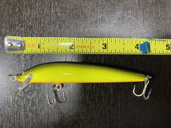 Bagley Bang-Lure #4 Vintage Black Top Orange Belly