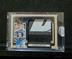 2025 Haiden Deegan Race Worn Motocross Tri Colour Jersey Patch Card #09/10