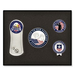 PinMart Veteran 6-PC Golf Gift Set