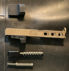 GLOCK G19 Fits Gen 5 Upper RMR-LF-Elite-Flat Dark Earth-FDE Slide G19