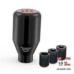 (Black) 5 Speed Weighted Manual Universal Automatic Gear 5speed-ZSPW12-Black
