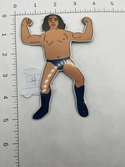 MAGNET: WWE wrestling WWF WCW Sgt Slaughter Warrior Hogan THE Rock Giant