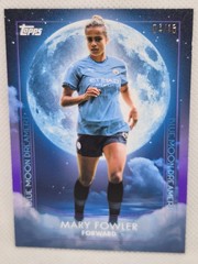 #/15 Mary Fowler Australia Manchester City 2024 Topps Blue Moon Dreamers Purple