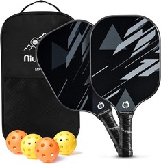 Carbon Fiber Pickleball Paddle Set of 2 USAPA Approved Tournament – MX25
