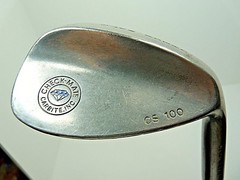 Carbite Check Mate CS 100 Alloy Face Insert 1990s Lob Wedge 60* RH Steel Shaft
