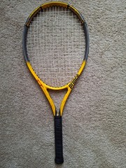 Prince Triple Threat B875 TT Scream Oversize 110 Tennis Racquet Size 3″