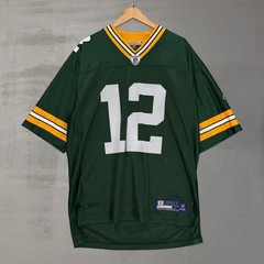 Reebok Green Bay Packers Aaron Rodgers Jersey Green NFL Onfield Mesh Large