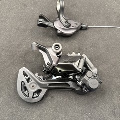 Shimano Xt M8130 Right Rear Shifter And Derailleur Sgs 11 Speed Linkguide (NW)