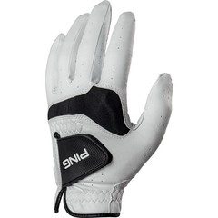 New Ping Sport Tech White Synthetic Leather Golf Glove Men’s RH Medium
