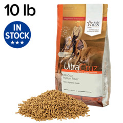 UltraCruz Equine Psyllium Fiber Supplement for Horses, 10 lb, Pellet (32 Days)