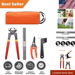 8-Inch 5-Piece Hoof Tool Kit for Mini Horses, Goats, and Pigs – Quality